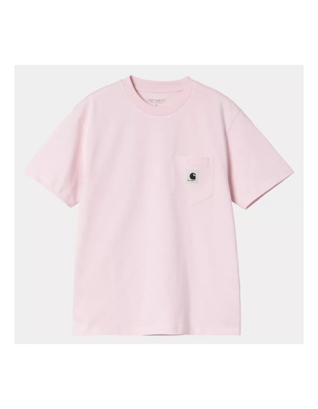 Carhartt Wip W' Pocket T-Shirt - Air Pink - T-Shirt Voor Heren  - Cover Photo 1