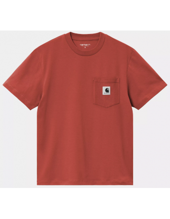 Carhartt WIP W' Pocket T-shirt - Vermillon - Dames T-Shirt - Miniature Photo 1