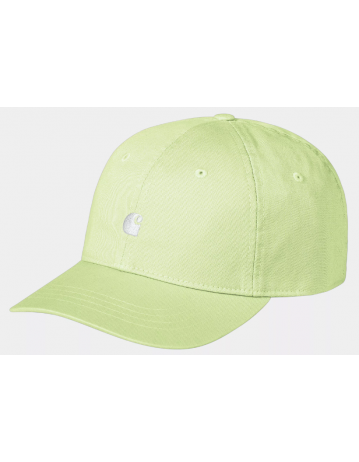 Carhartt Wip Madison Logo Cap - Air Green / White - Product Photo 1