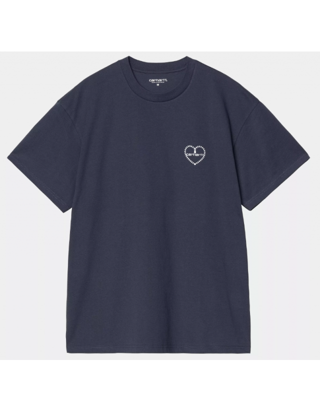 Carhartt Wip Furoshiki T-Shirt - Blue / White - Herren T-Shirt  - Cover Photo 1