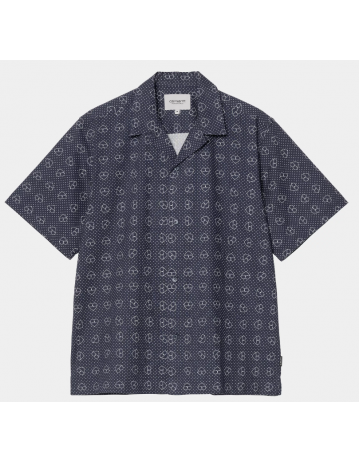 Carhartt Wip Furoshiki Shirt Short Sleeve - Blue - Product Photo 1