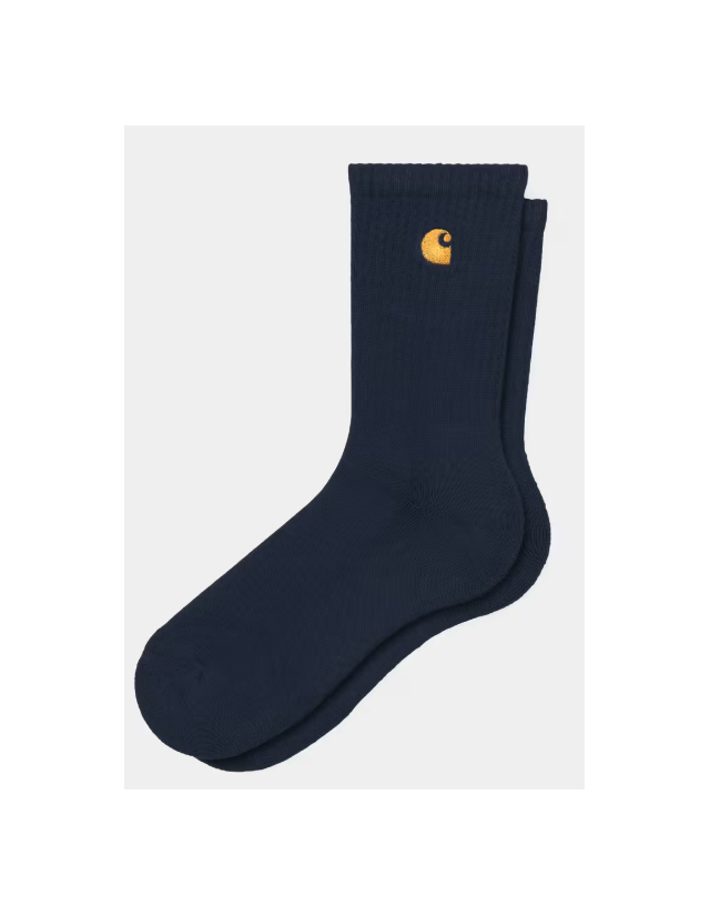 Carhartt Wip Chase Socks - Dark Navy / Gold - Gürtel  - Cover Photo 1