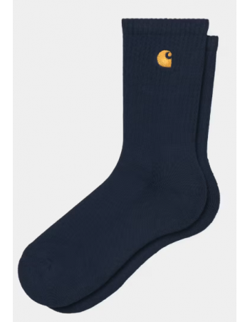 Carhartt WIP Chase Socks - Dark navy / Gold - Gürtel - Miniature Photo 1