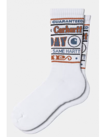 Carhartt WIP catalogue socks - White - Chaussettes - Miniature Photo 1