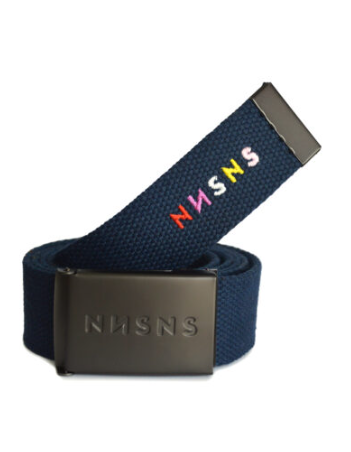 NNSNS Whip Brushed Gunmetal - Navy - Ceinture - Miniature Photo 1