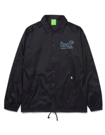 HUF Drop out coach jacket - Black - Man Jas - Miniature Photo 2