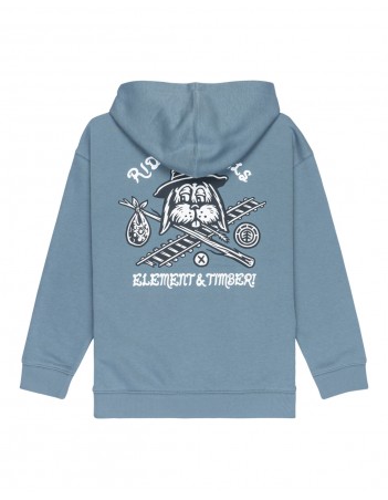 Element X Timber Hobos Pullover - Blue Mirage - Sweat Enfant - Miniature Photo 1