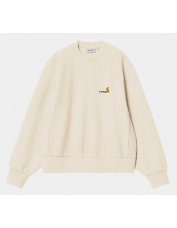 Carhartt WIP W' American Script Sweat - Natural - Damen Sweatshirt - Miniature Photo 1