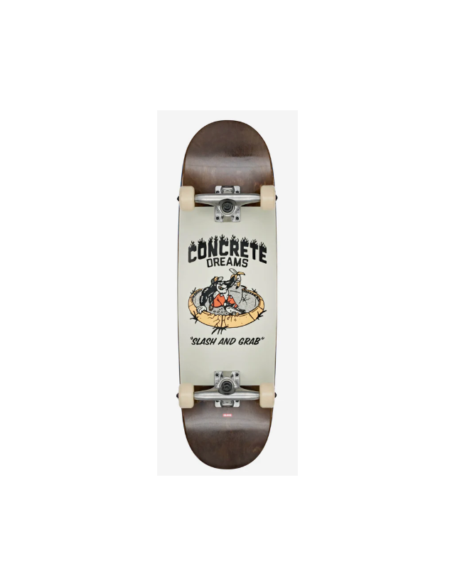 Globe Kids Softie Mid  8.25 - Dark Maple / Concrete Dreams - Complètes  - Cover Photo 1