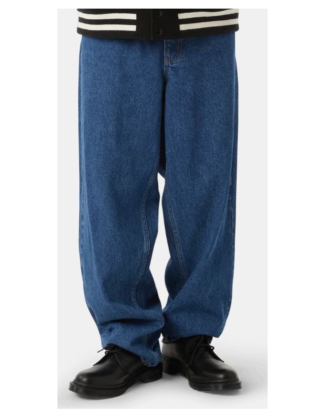 Huf Cromer Pant - Stone Wash Indigo - Männerhosen  - Cover Photo 2
