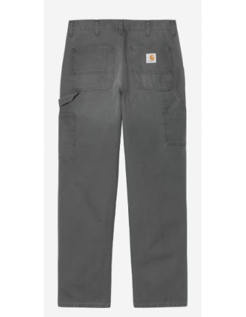 Carhartt Wip Single Knee Pant - Graphite Stone Canvas - Product Photo 1