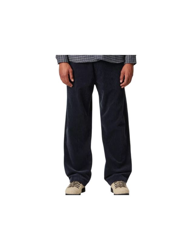 Carhartt Wip Floyde Pant Cord - Dark Navy - Männerhosen  - Cover Photo 3