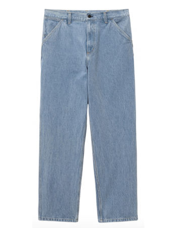 Carhartt WIP Single knee pant - Blue stone bleached - Heren Broeken - Miniature Photo 1