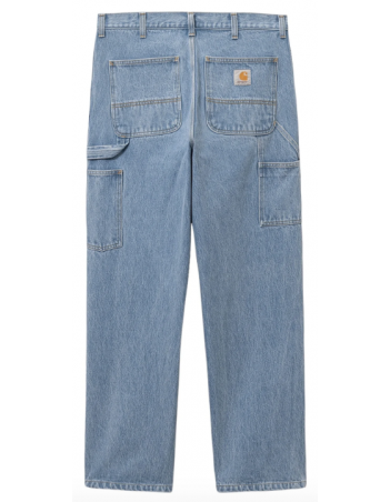 Carhartt WIP Single knee pant - Blue stone bleached - Heren Broeken - Miniature Photo 2