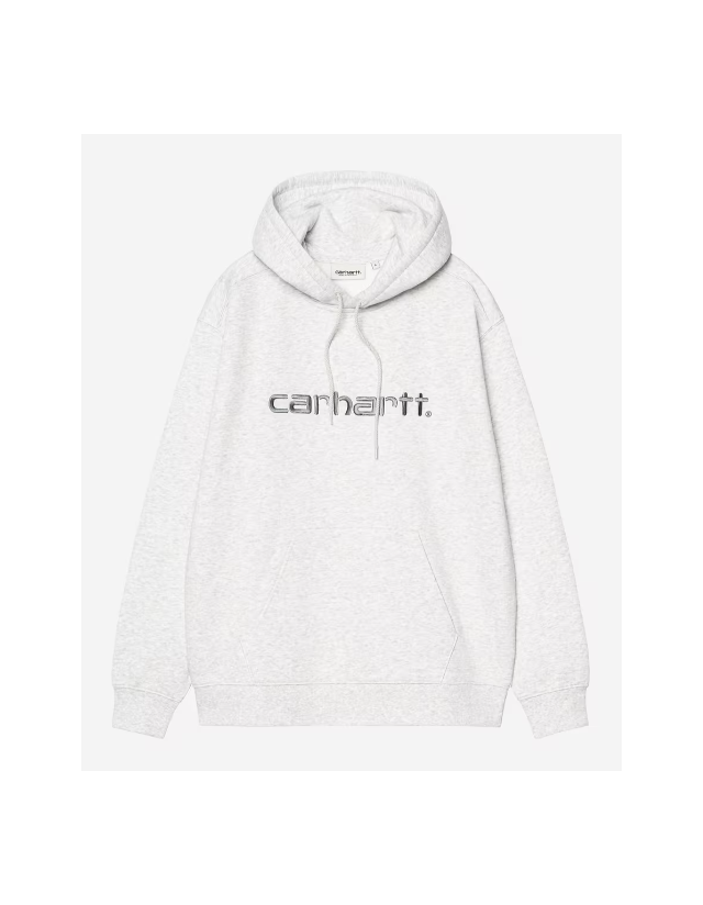 Carhartt Wip W' Hd Carhartt Sw - Ash Heater / Citadel - Sweatshirt Voor Dames  - Cover Photo 1