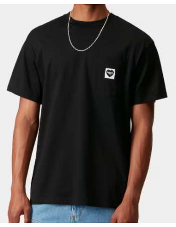 Carhartt WIP Pocket heart t-shirt - Black / Black - Herren T-Shirt - Miniature Photo 2