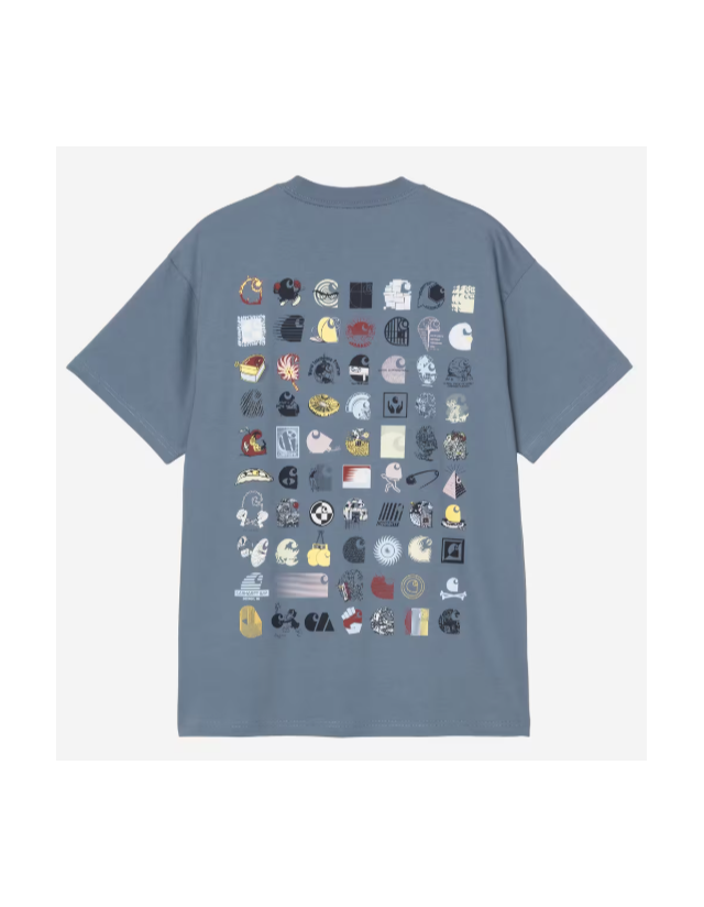 Carhartt Wip C Logo Archive T-Shirt - Angelite - T-Shirt Homme  - Cover Photo 2