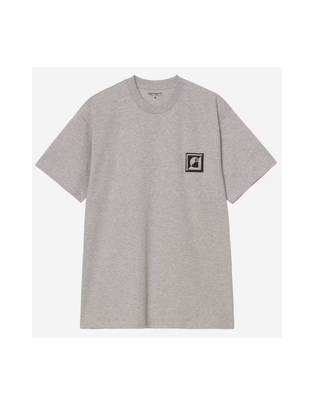Carhartt Wip C Logo Archive T-Shirt - Grey Heather - Herren T-Shirt  - Cover Photo 1