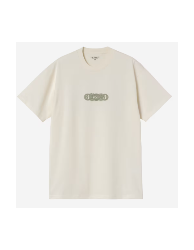 Carhartt Wip 3 One 3 T-Shirt - Wax - T-Shirt Homme  - Cover Photo 1