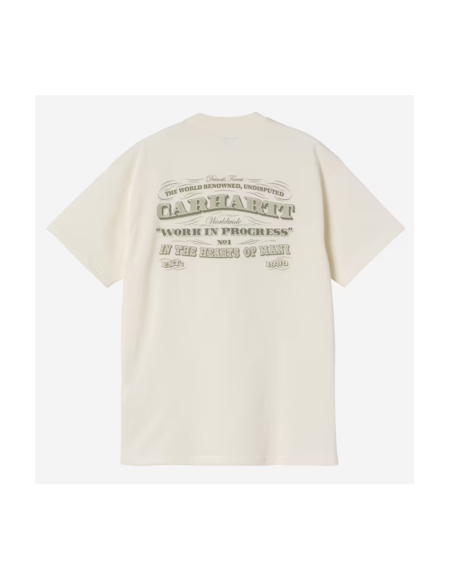 Carhartt Wip 3 One 3 T-Shirt - Wax - T-Shirt Homme  - Cover Photo 2