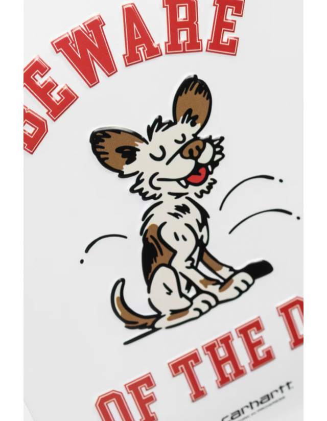 Carhartt Wip Wild Dog Beware Plate Steel - Gadget  - Cover Photo 2