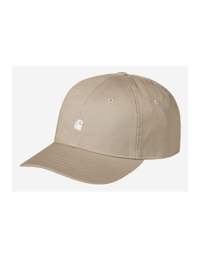 Carhartt Wip Madison Logo Cap - Fleur De Sel / Wax - Casquette  - Cover Photo 2