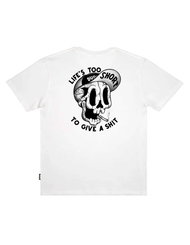 The Dudes Too Short Smokes T-Shirt - Off White - Men's T-Shirt  - Cover Photo 1
