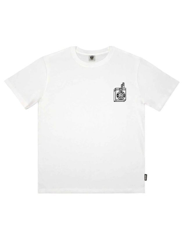 The Dudes Too Short Smokes T-Shirt - Off White - Men's T-Shirt  - Cover Photo 2