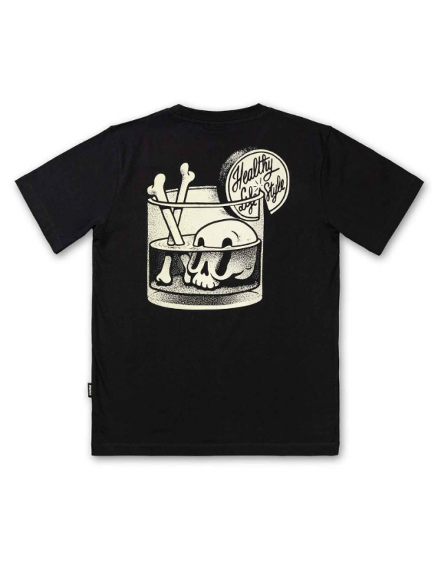 The Dudes Healthy T-Shirt - Black - T-Shirt Homme  - Cover Photo 1
