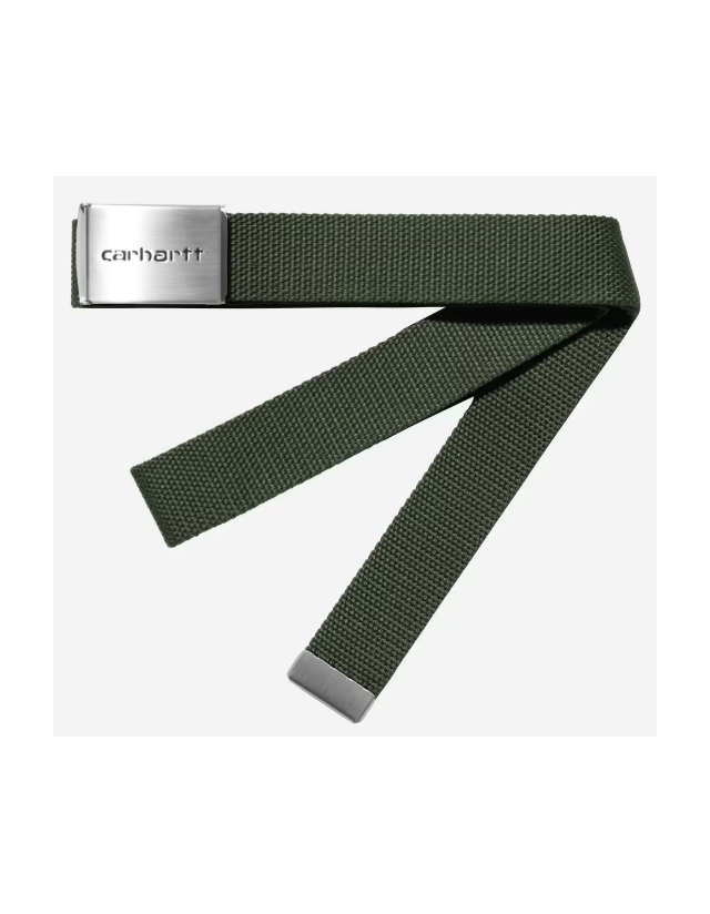Carhartt Wip Clip Belt Chrome - Opuntia - Riem  - Cover Photo 1