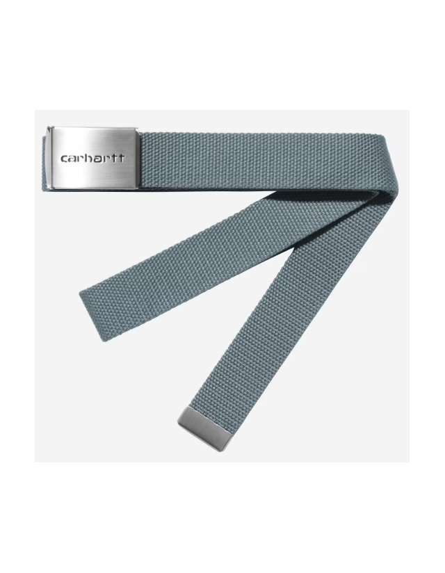Carhartt Wip Clip Belt Chrome - Citadel - Riem  - Cover Photo 1