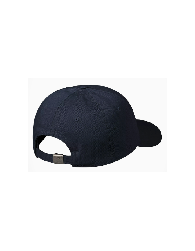Carhartt Wip Madison Logo Cap - Mizar / White - Cap  - Cover Photo 1