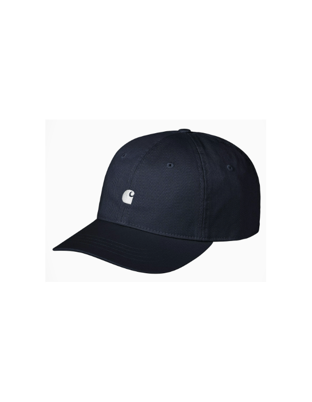 Carhartt Wip Madison Logo Cap - Mizar / White - Cap  - Cover Photo 2