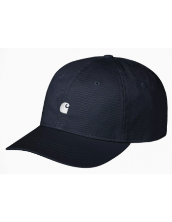Carhartt WIP Madison logo cap - Mizar / white - Cap - Miniature Photo 2