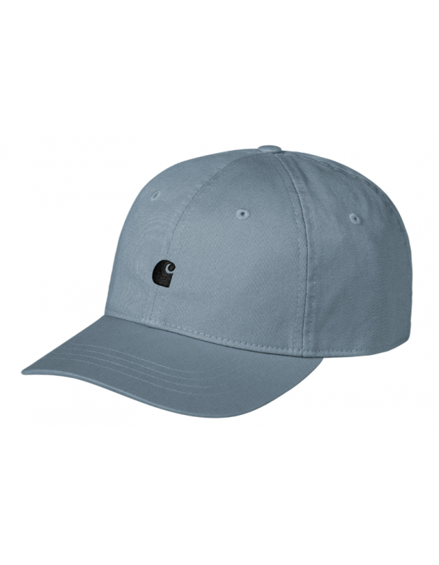 Carhartt Wip Madison Logo Cap - Frosted Blue / Black - Casquette  - Cover Photo 1