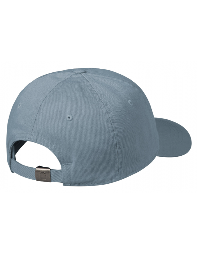 Carhartt Wip Madison Logo Cap - Frosted Blue / Black - Casquette  - Cover Photo 2