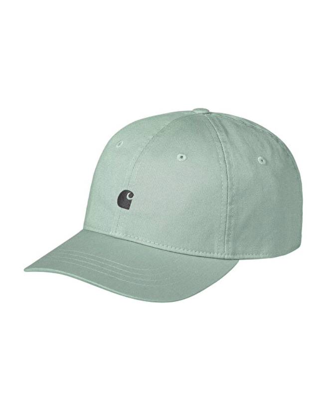 Carhartt Wip Madison Logo Cap - Frosted Green / Black - Pet  - Cover Photo 1