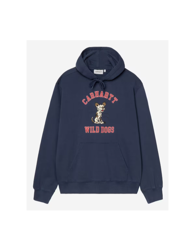 Carhartt Wip Hooded Wild Dog Sweat - Jupiter - Sweatshirt Voor Heren  - Cover Photo 1