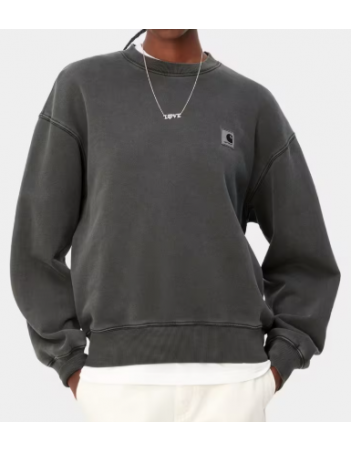 Carhartt WIP W' Nelson sweat - Black - Damen Sweatshirt - Miniature Photo 2