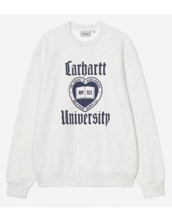 Carhartt WIP Schooling Schooling sweat - Ash heather - Herren Sweatshirt - Miniature Photo 1