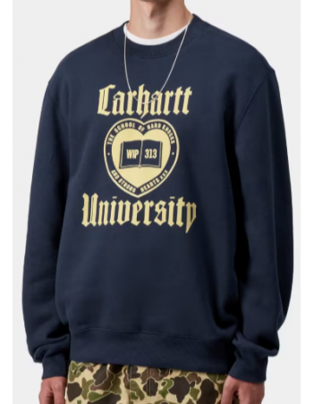 Carhartt WIP Schooling Schooling sweat - Jupiter - Sweatshirt Voor Heren - Miniature Photo 2