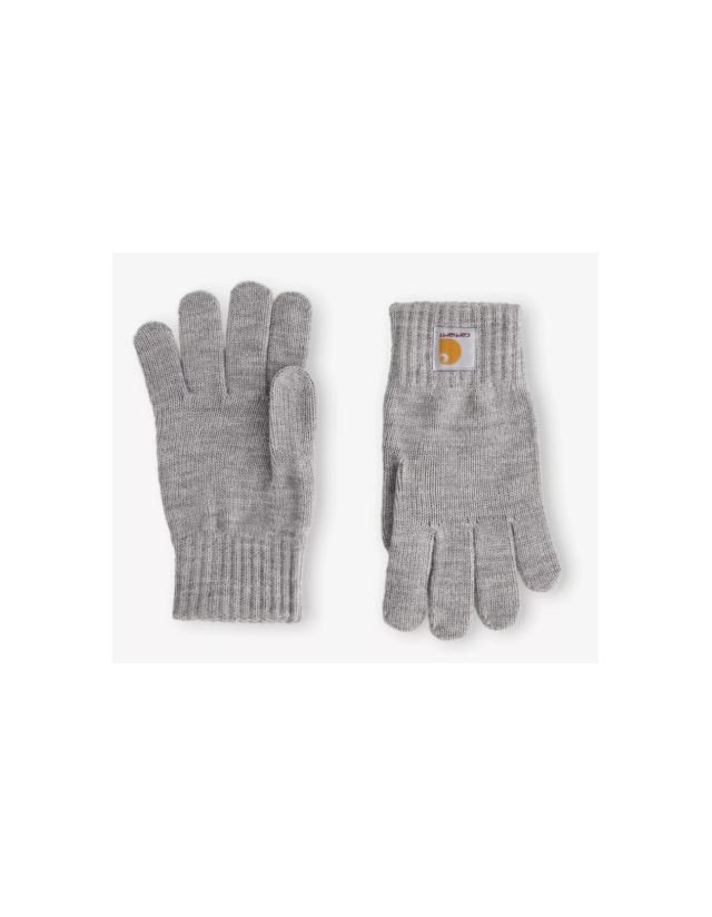 Carhartt Wip Watch Gloves - Grey Heather - Gloves  - Cover Photo 1