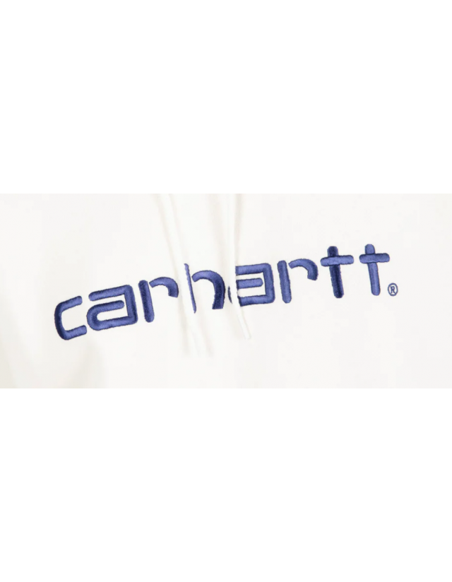 Carhartt Wip W' Hd Carhartt Sw - Wax / Wolfsbane - Sweatshirt Voor Dames  - Cover Photo 2