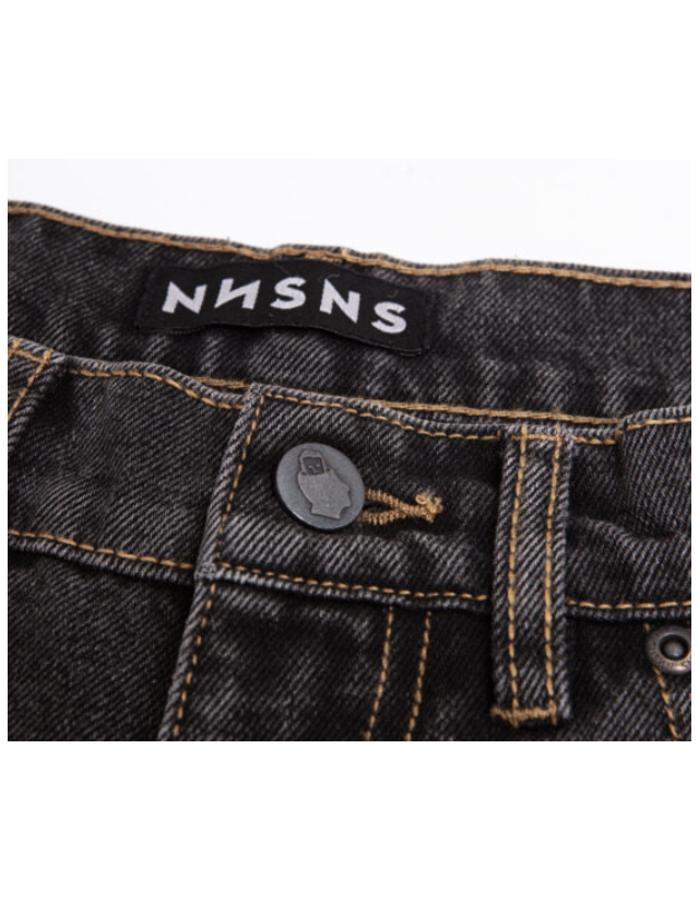 Nnsns Clothing Nessie - Black Washed Denim - Heren Broeken  - Cover Photo 2
