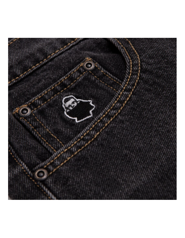 Nnsns Clothing Nessie - Black Washed Denim - Heren Broeken  - Cover Photo 3