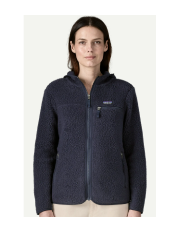 Patagonia W' Retro pile Hoody - Sunken blue - Veste Femme - Miniature Photo 1