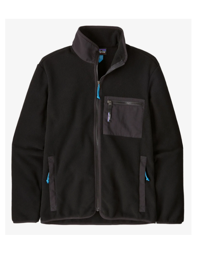 Patagonia Synchilla Jacket - Black Solid - Mann Jacke  - Cover Photo 2