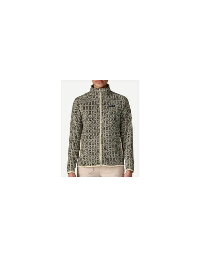 Patagonia W' Better Sweater Jacket - Scales / Natural - Veste Femme  - Cover Photo 1