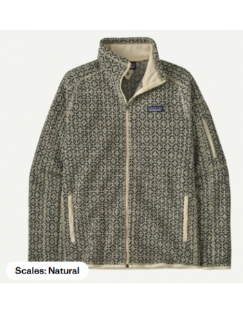 Patagonia W' Better sweater jacket - Scales / Natural - Veste Femme - Miniature Photo 2