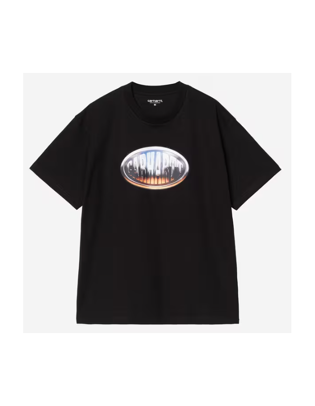 Carhartt Wip Big Time T-Shirt - Black - Herren T-Shirt  - Cover Photo 1